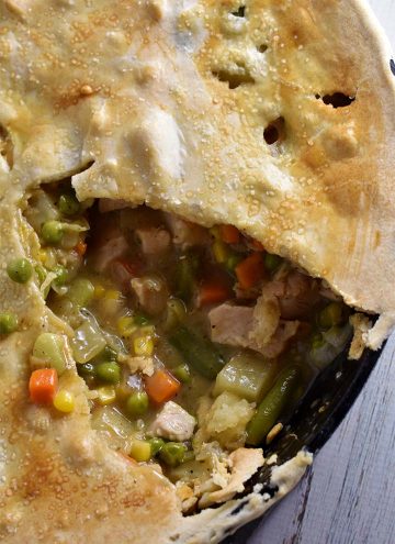 Turkey Pot Pie, a wonderful recipe for leftover turkey! | Nerd Chefs
