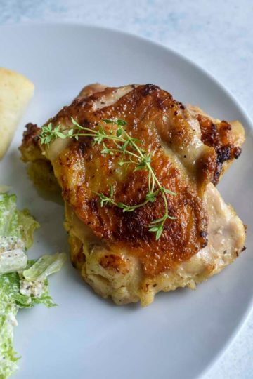 Sous Vide Chicken Thighs With Crispy Skin | Nerd Chefs