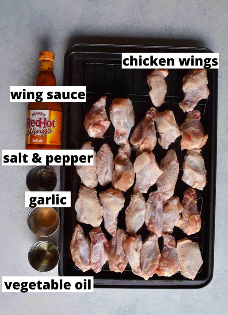 calories air fryer chicken wings